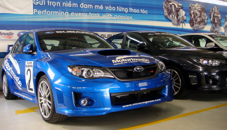 Cac doi xe Subaru Impreza WRX STI !!