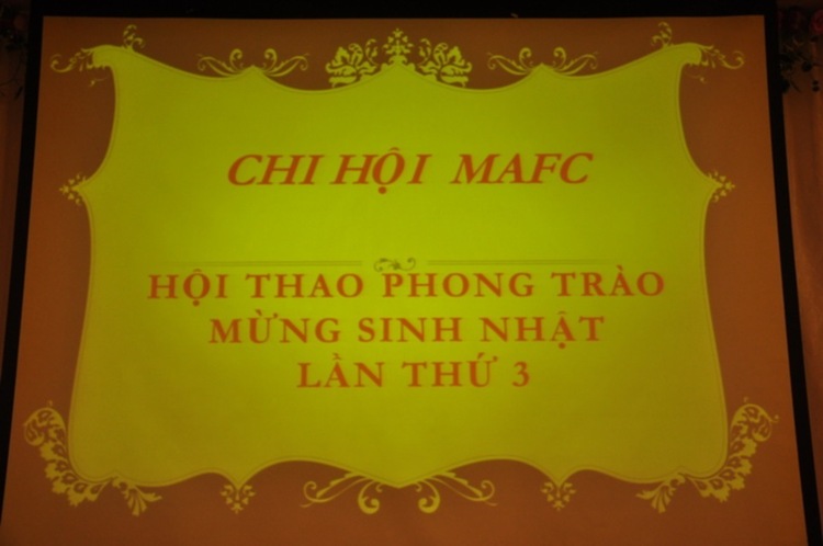 Hình ảnh Hội thao mừng SN MAFC lần thứ 3.