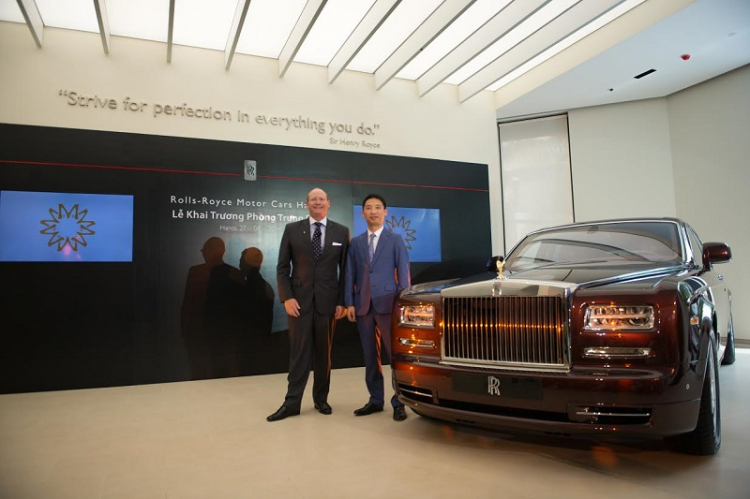 Rolls-Royce khai trương phòng trưng bày tại Việt Nam