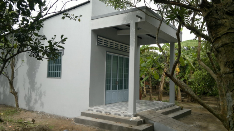 Trao tặng nhà tình thương tại Bến Tre ngày 2/12/2012