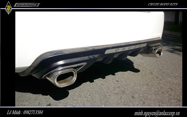 BODY KIT CHO CRUZE MẪU MỚI ĐÂY Ạ :) BODY KIT CHO CRUZE MẪU MỚI ĐÂY Ạ :)