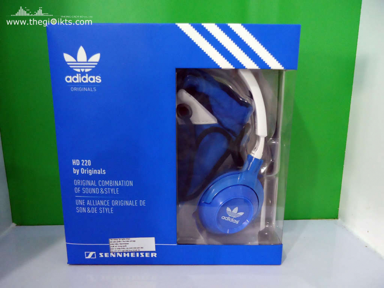 Đập hộp tai nghe Sennheiser HD 220 Adidas - Tai nghe thể thao quá tốt