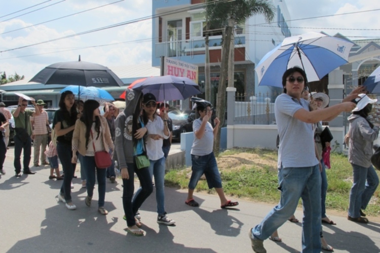 Trao tặng nhà tình thương tại Bến Tre ngày 2/12/2012