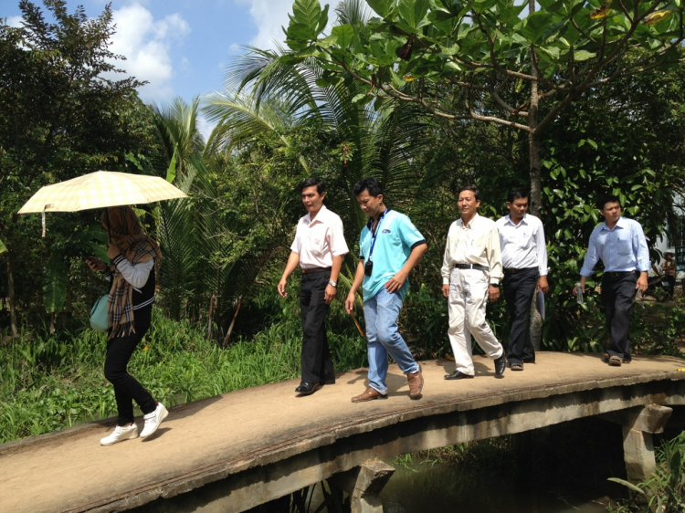 Trao tặng nhà tình thương tại Bến Tre ngày 2/12/2012