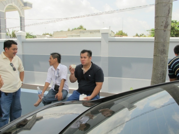Trao tặng nhà tình thương tại Bến Tre ngày 2/12/2012