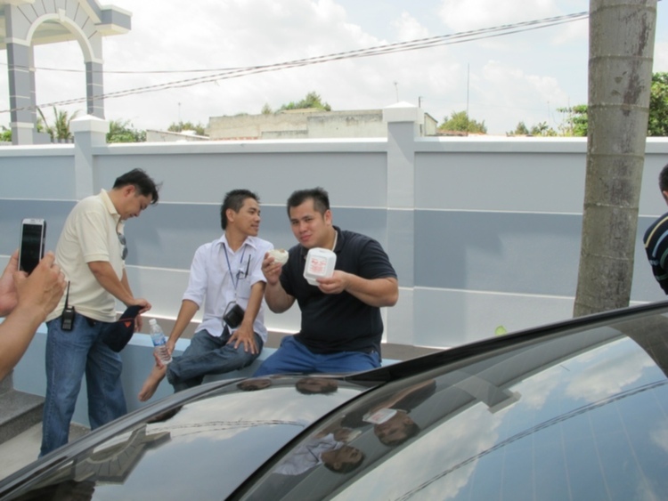 Trao tặng nhà tình thương tại Bến Tre ngày 2/12/2012