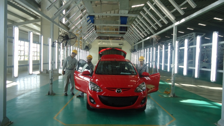 Mời các bác tận mắt ghé thăm nhà máy Vina Mazda!