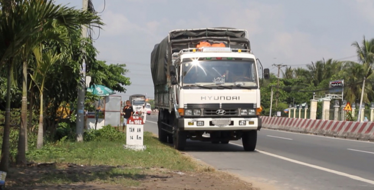 Vị trí các Camera tốc độ trên QL1A thuộc tỉnh Tiền Giang