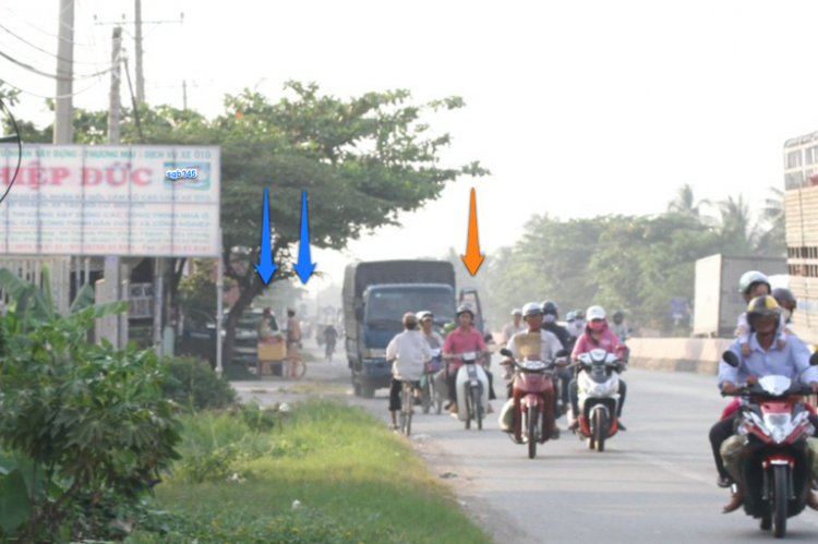 Vị trí các Camera tốc độ trên QL1A thuộc tỉnh Tiền Giang Vị trí các Camera tốc độ trên QL1A thuộc tỉnh Tiền Giang