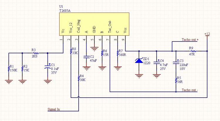 Độ RPM cho matiz