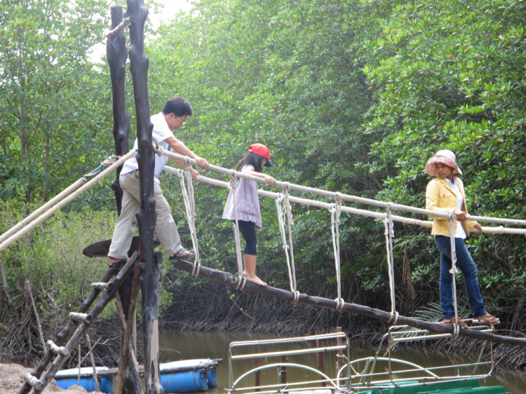 Cùng gia đình làm chuyến du lịch sinh thái Vàm sát – Cần Giờ
