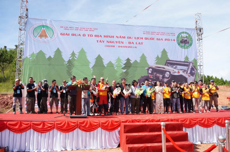 Tường thuật Giải đua ô tô địa hình Tây Nguyên - Đà Lạt 2014