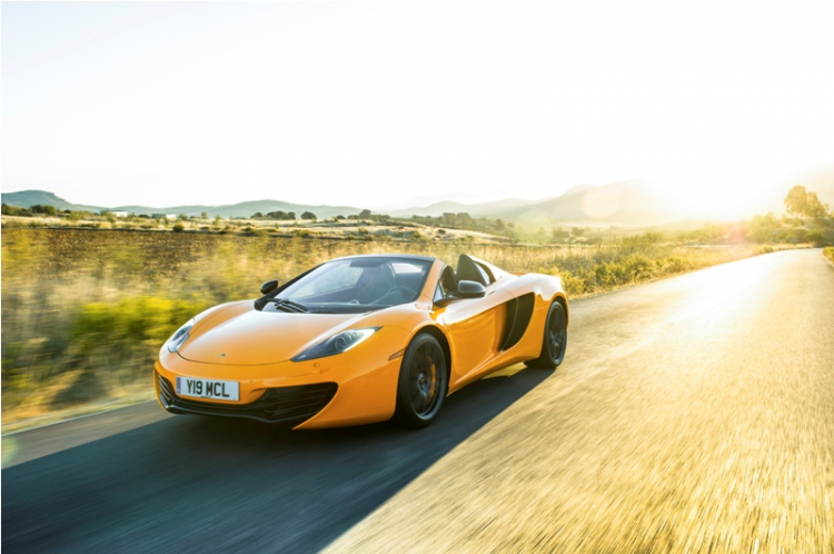 MC LAREN 12C SPIDER....................................................khi nào sẽ về VN :)