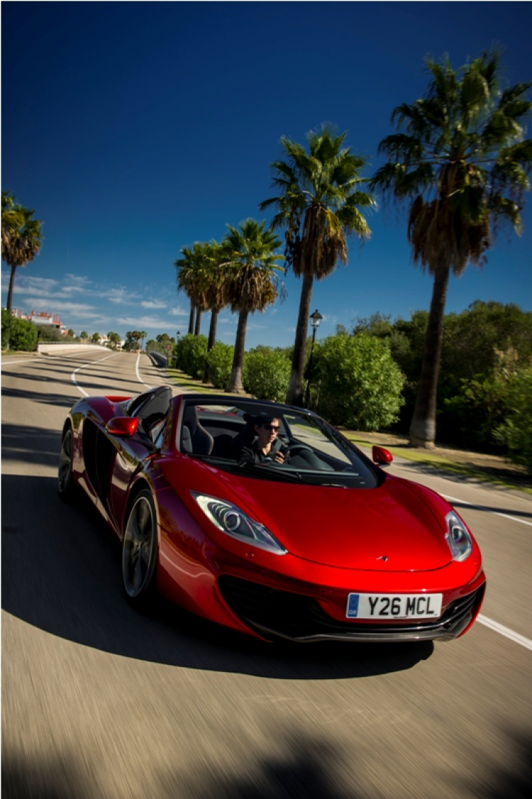 MC LAREN 12C SPIDER....................................................khi nào sẽ về VN :)