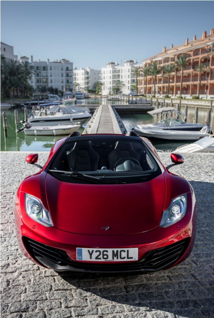 MC LAREN 12C SPIDER....................................................khi nào sẽ về VN :)