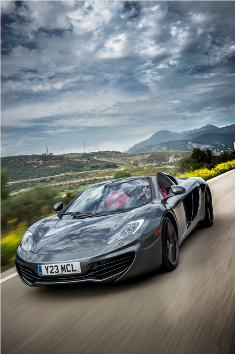 MC LAREN 12C SPIDER....................................................khi nào sẽ về VN :)
