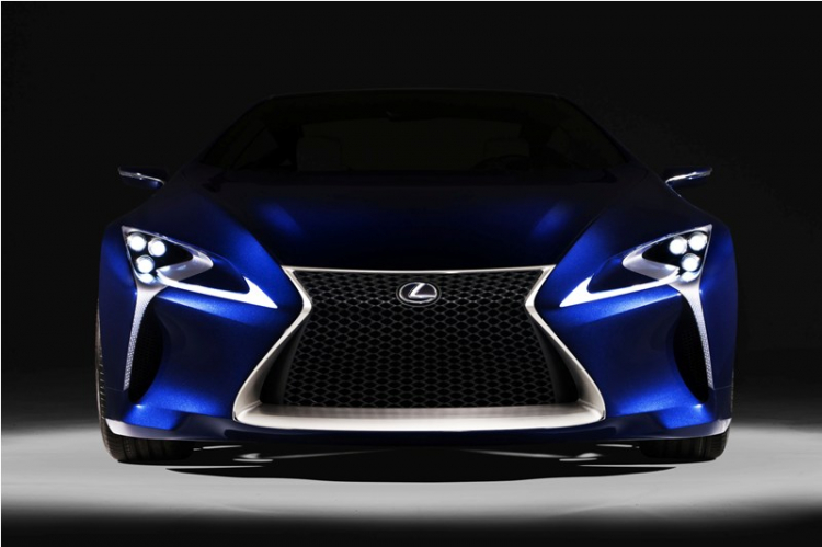 LF - LC CONCEPT (Lexus Flying Luxury Cruiser) - kết nối giữa người lái với máy móc