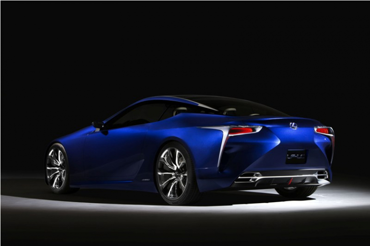 LF - LC CONCEPT (Lexus Flying Luxury Cruiser) - kết nối giữa người lái với máy móc