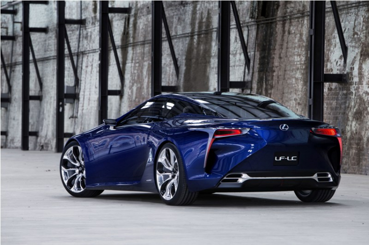 LF - LC CONCEPT (Lexus Flying Luxury Cruiser) - kết nối giữa người lái với máy móc