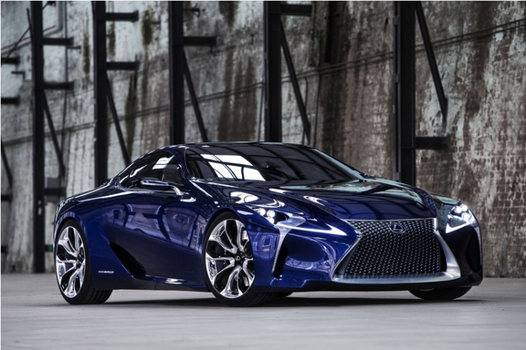 LF - LC CONCEPT (Lexus Flying Luxury Cruiser) - kết nối giữa người lái với máy móc