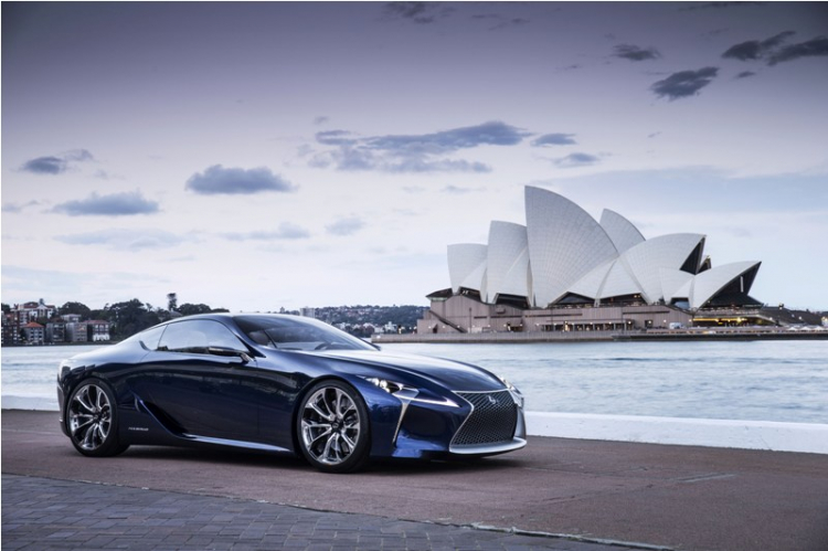 LF - LC CONCEPT (Lexus Flying Luxury Cruiser) - kết nối giữa người lái với máy móc