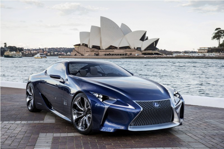 LF - LC CONCEPT (Lexus Flying Luxury Cruiser) - kết nối giữa người lái với máy móc