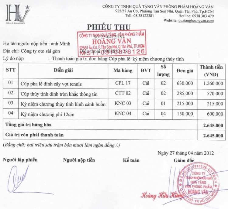 FFC - Báo cáo tài chính FFC - Báo cáo tài chính