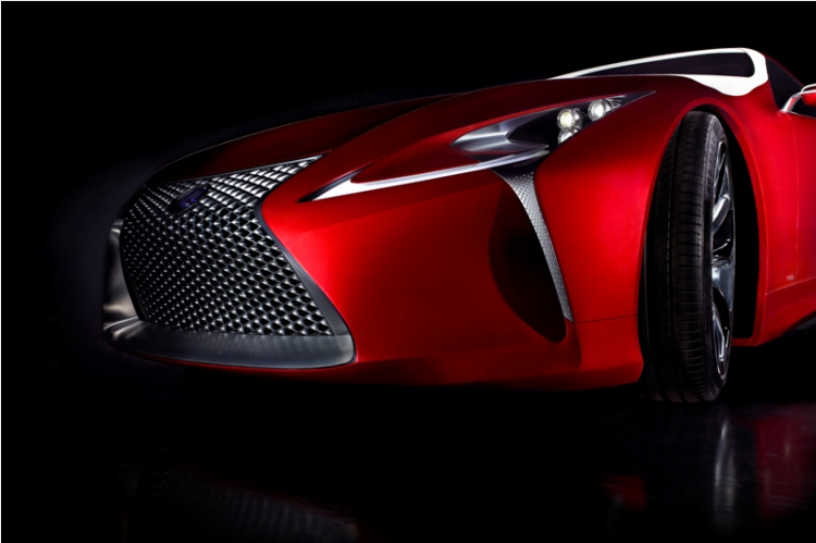 LF - LC CONCEPT (Lexus Flying Luxury Cruiser) - kết nối giữa người lái với máy móc