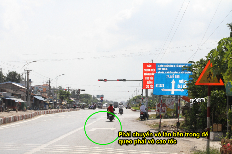 Vị trí tất cả biển báo tốc độ trên QL1A, đoạn từ Tp HCM đến Trung Lương