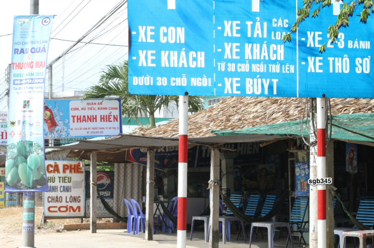Vị trí tất cả biển báo tốc độ trên QL1A, đoạn từ Tp HCM đến Trung Lương