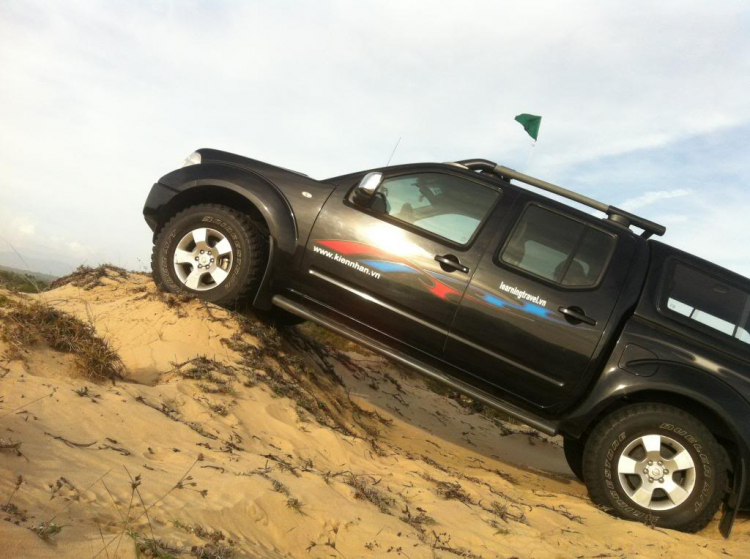 Thử sức “nàng” Navara của Nissan Thử sức “nàng” Navara của Nissan