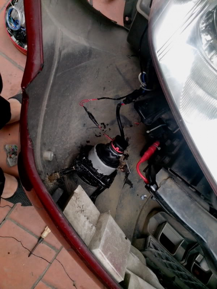 "DIY: Hải Nguyễn" Tự chế Bixenon cho đèn gầm - Upgrade Quad Bixenon to HEXA- Bixenon "DIY: Hải Nguyễn" Tự chế Bixenon cho đèn gầm - Upgrade Quad Bixenon to HEXA- Bixenon
