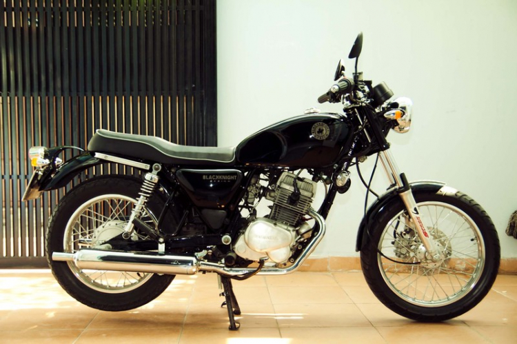 Honda CG125 hoặc CB125 lên dáng Triumph Bonneville