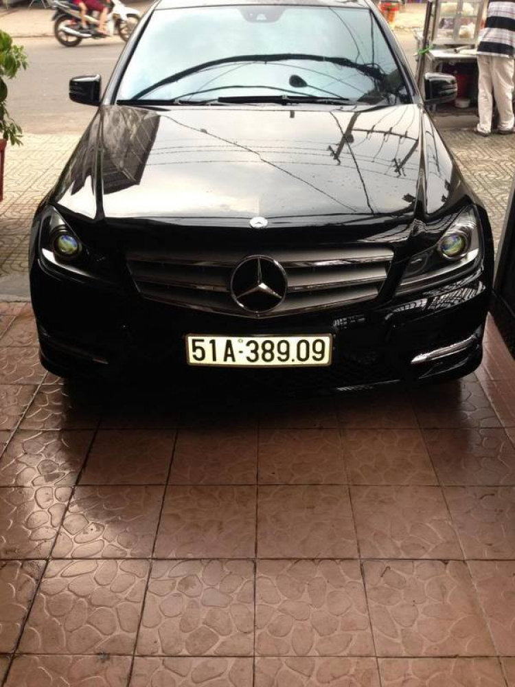 Cam nhan C300 AMG 2012