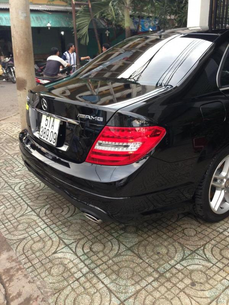 Cam nhan C300 AMG 2012