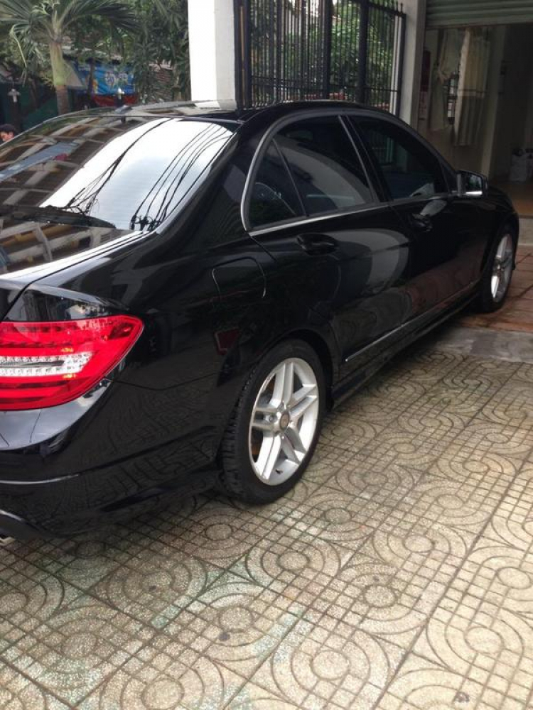 Cam nhan C300 AMG 2012