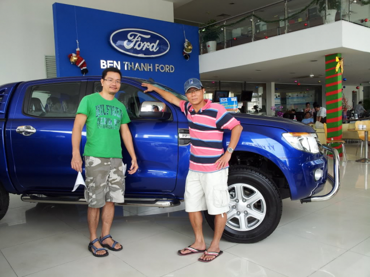 Khẩn, 9h sáng ngày mai 12/1  FFC sẽ đi nhận xe Ford Ranger