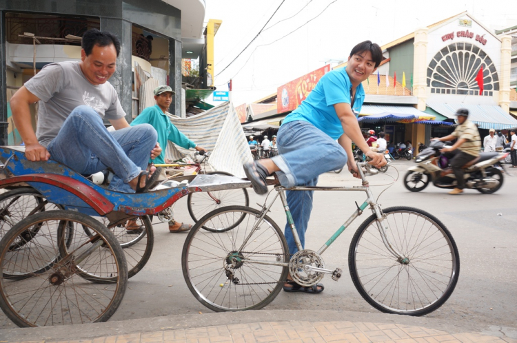 Đạp xuyên biên giới-Châu Đốc- Núi Sam- Takeo