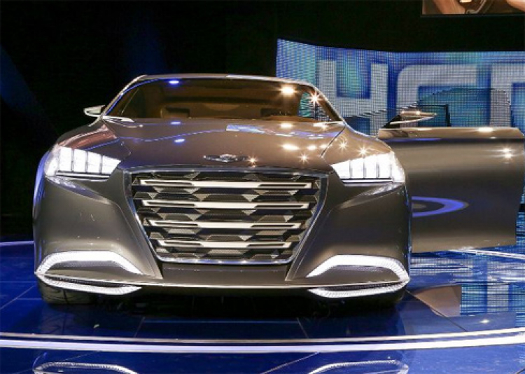 Hyundai HCD-14 concept - Cuộc cách mạng cho mẫu xe Huyndai Genesis