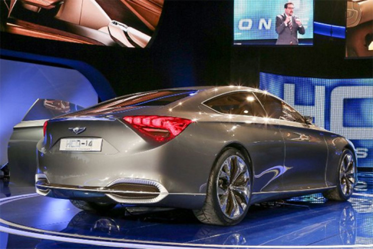 Hyundai HCD-14 concept - Cuộc cách mạng cho mẫu xe Huyndai Genesis