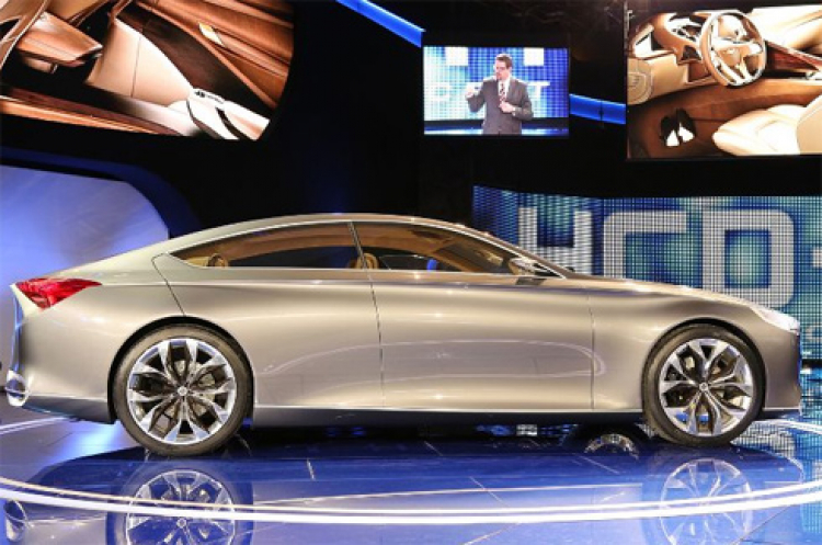 Hyundai HCD-14 concept - Cuộc cách mạng cho mẫu xe Huyndai Genesis