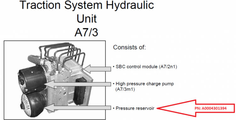 Nhờ các bác order dùm Pressure reservoir cho W211