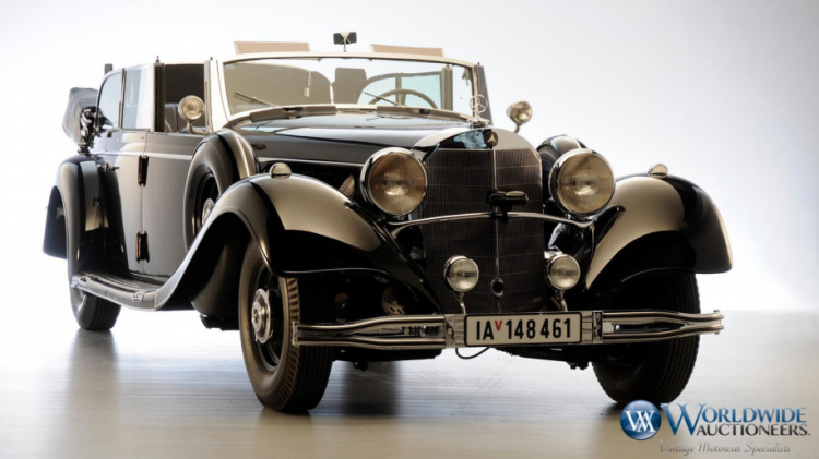 Mercedes-Benz 770K của Adolf Hitler có giá từ 1 triệu USD