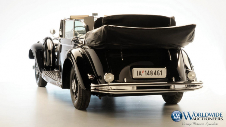 Mercedes-Benz 770K của Adolf Hitler có giá từ 1 triệu USD