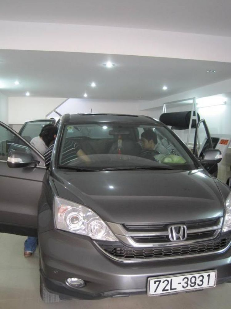 Hình ảnh Civic và CRV 2010 lên cửa sổ trời Sunroof