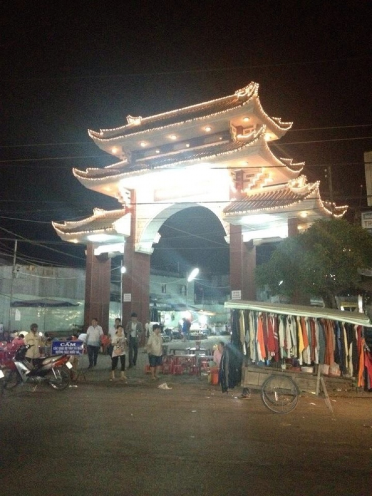 Đường đi Châu Đốc.