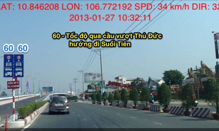 Tốc độ 60km/h cho xe hơi trên xa lộ Đại Hàn (QL1)