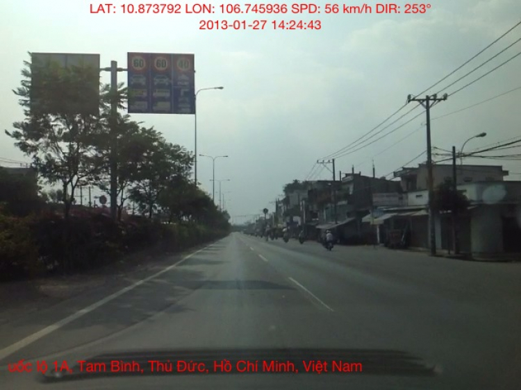 Tốc độ 60km/h cho xe hơi trên xa lộ Đại Hàn (QL1)