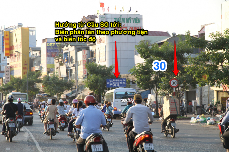 Lưu thông qua gầm Cầu vượt Hàng Xanh cũng thật đơn giản