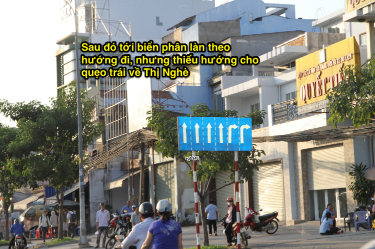 Lưu thông qua gầm Cầu vượt Hàng Xanh cũng thật đơn giản